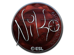 Sticker | NiKo (Foil) | Katowice 2019 image