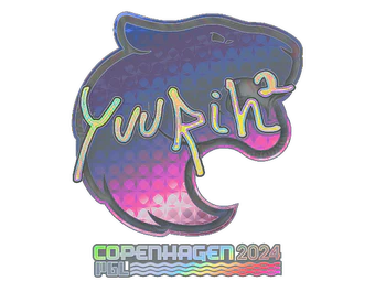 Sticker | yuurih (Holo) | Copenhagen 2024 image