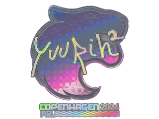 Sticker | yuurih (Holo) | Copenhagen 2024
