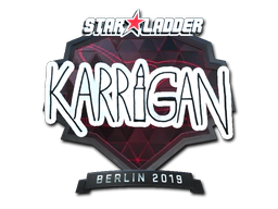 Sticker | karrigan (Foil) | Berlin 2019 image