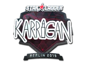 Sticker | karrigan (Foil) | Berlin 2019 image