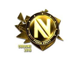Sticker | Team EnVyUs (Gold) | Cologne 2016 image