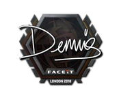Sticker | dennis | London 2018 image