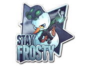 Sticker | Stay Frosty image