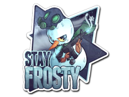 Sticker | Stay Frosty image