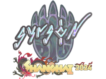 Sticker | syrsoN (Holo) | Shanghai 2024 image