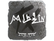 Sticker | mlhzin (Foil) | Austin 2025 image