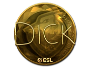 Sticker | DickStacy (Gold) | Katowice 2019 image