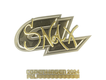 Sticker | Snax (Gold) | Copenhagen 2024 image