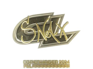 Sticker | Snax (Gold) | Copenhagen 2024