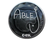 Sticker | ableJ (Foil) | Katowice 2019 image