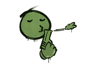 Sealed Graffiti | Quickdraw (Battle Green) image