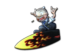 Sticker | Blaze Surf K (Foil) image