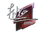 Sticker | fnx (Foil) | Boston 2018 image