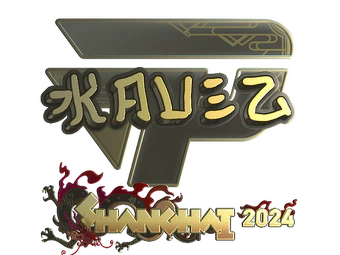 Sticker | kauez (Gold) | Shanghai 2024 image