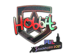 Sticker | HObbit (Holo) | Stockholm 2021 image