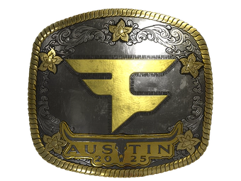 Sticker | FaZe Clan (Gold) | Austin 2025 image
