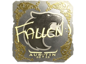 Sticker | FalleN (Gold) | Austin 2025 image