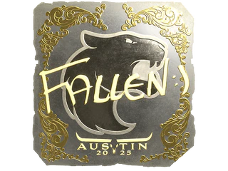 Sticker | FalleN (Gold) | Austin 2025