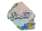 Sticker | S1ren | Rio 2022 image