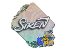 Sticker | S1ren | Rio 2022 image