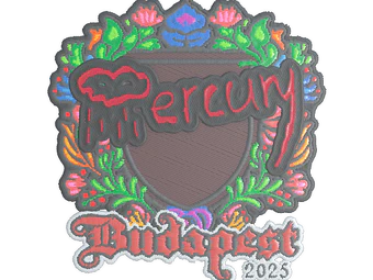 Sticker | Mercury (Embroidered) | Budapest 2025 image