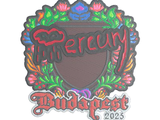 Sticker | Mercury (Embroidered) | Budapest 2025