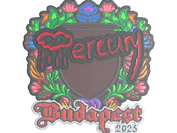 Sticker | Mercury (Embroidered) | Budapest 2025 image
