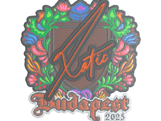 Sticker | XotiC (Embroidered) | Budapest 2025