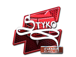 Sticker | STYKO (Foil) | Atlanta 2017 image