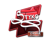 Sticker | STYKO (Foil) | Atlanta 2017 image