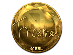 Sticker | Freeman (Gold) | Katowice 2019 image
