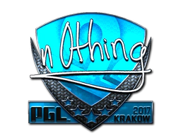 Sticker | n0thing (Foil) | Krakow 2017 image