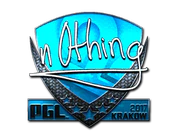Sticker | n0thing (Foil) | Krakow 2017 image