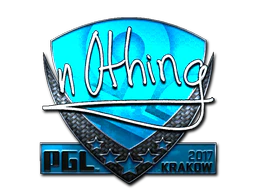 Sticker | n0thing (Foil) | Krakow 2017 image