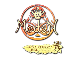 Sticker | maden (Holo) | Antwerp 2022 image