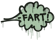 Sealed Graffiti | Fart (Cash Green) image