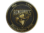 Patch | Renegades (Gold) | Stockholm 2021 image