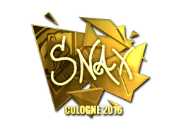 Sticker | Snax (Gold) | Cologne 2016 image