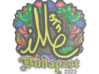 Sticker | iM (Embroidered) | Budapest 2025 image
