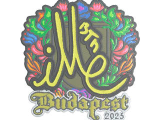 Sticker | iM (Embroidered) | Budapest 2025