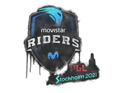 Sealed Graffiti | Movistar Riders | Stockholm 2021 image