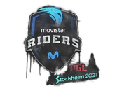Sealed Graffiti | Movistar Riders | Stockholm 2021 image