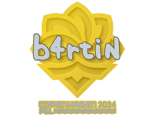 Sticker | b4rtiN | Copenhagen 2024