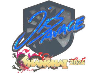 Sticker | jks (Glitter) | Shanghai 2024