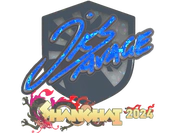 Sticker | jks (Glitter) | Shanghai 2024 image