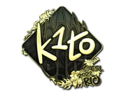 Sticker | k1to (Gold) | Rio 2022 image