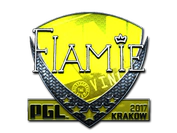 Sticker | flamie (Foil) | Krakow 2017 image