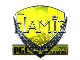 Sticker | flamie (Foil) | Krakow 2017 image