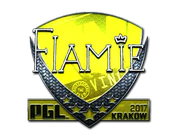 Sticker | flamie (Foil) | Krakow 2017 image